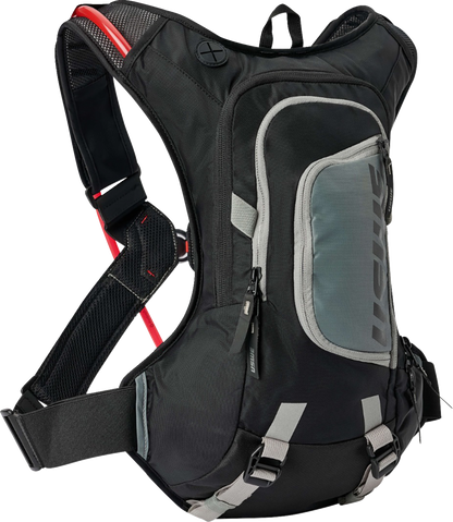USWE Moto Hydration Pack - 8L - Black/Gray 5208085001