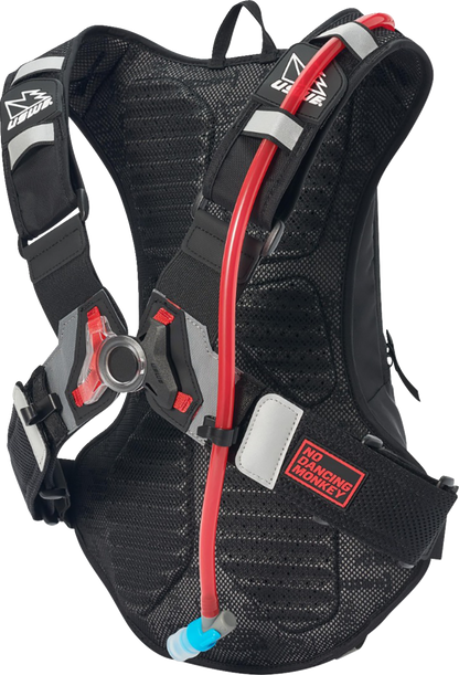 USWE Moto Hydration Pack - 8L - Black/Gray 2083401