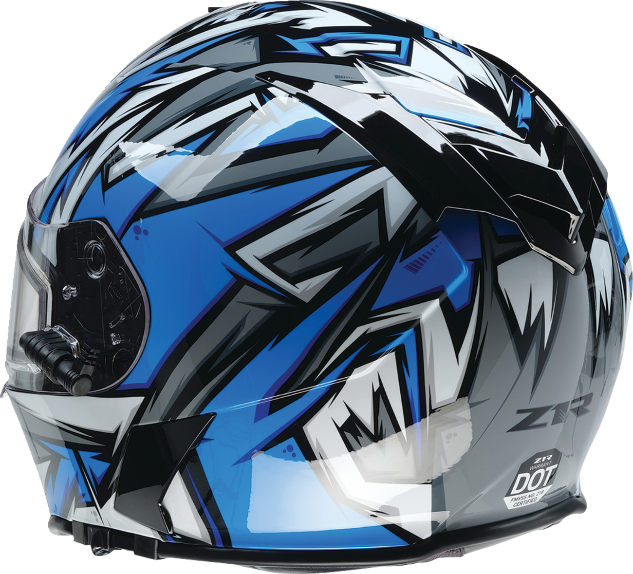 Z1R Warrant Snow Helmet - Neuron - Blue/White - XL 0101-17201