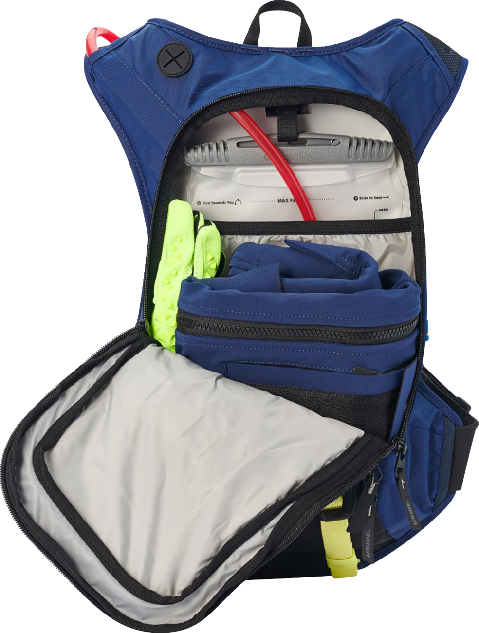 USWE Moto Hydration Pack - 12L - Factory Blue 5212090039