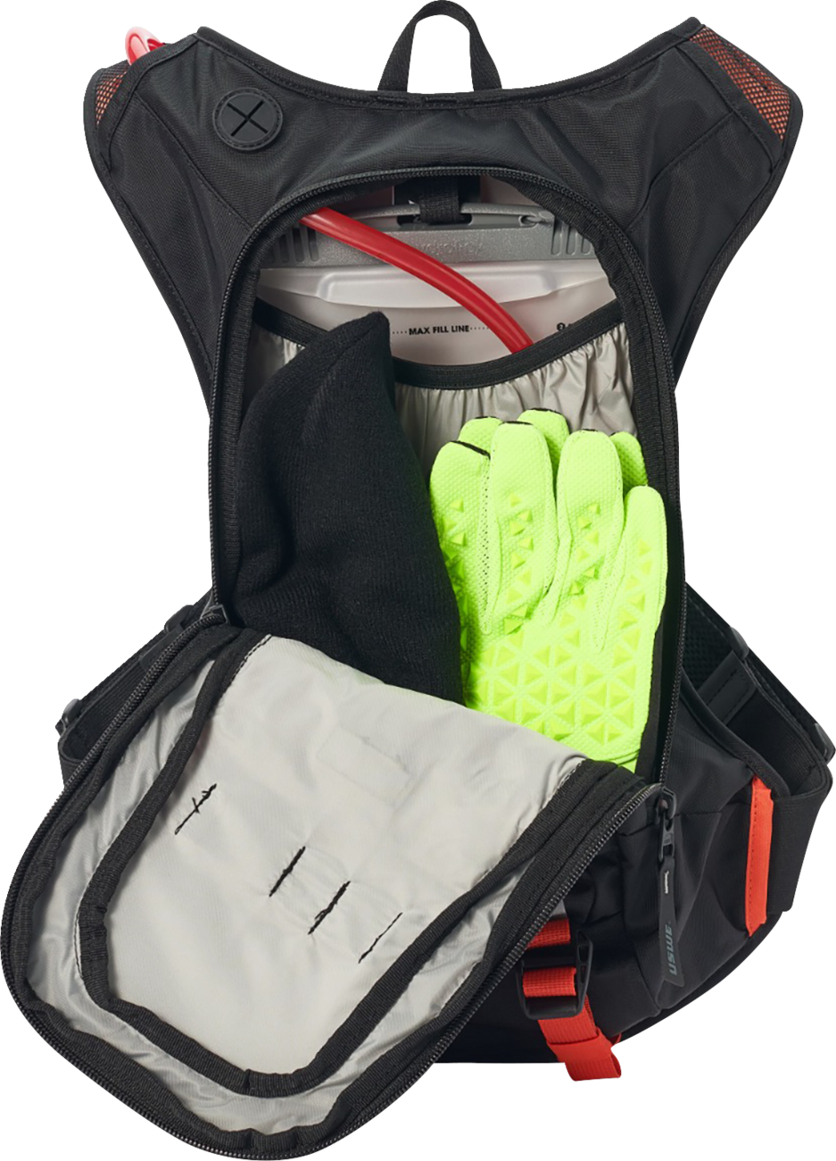 USWE Moto Hydration Pack - 12L - Factory Orange 5212090038