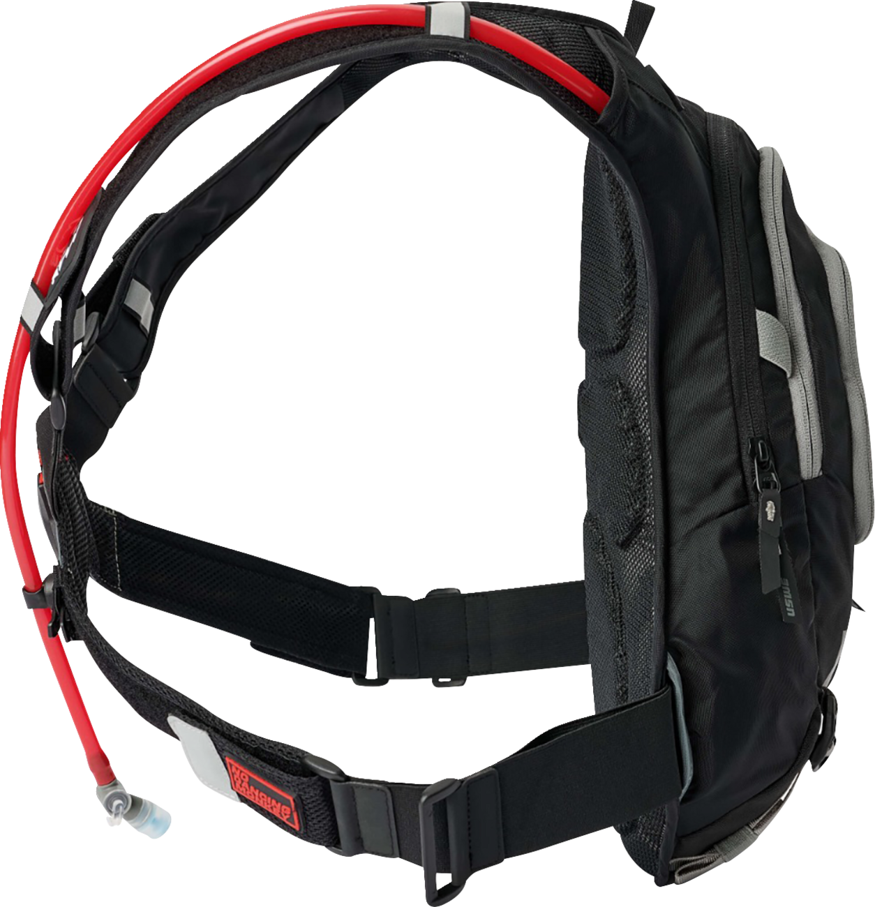 USWE Moto Hydration Pack - 8L - Black/Gray 5208085001