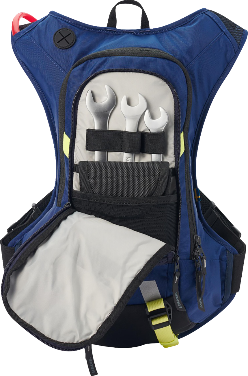 USWE Moto Hydration Pack - 8L - Factory Blue 5208090039