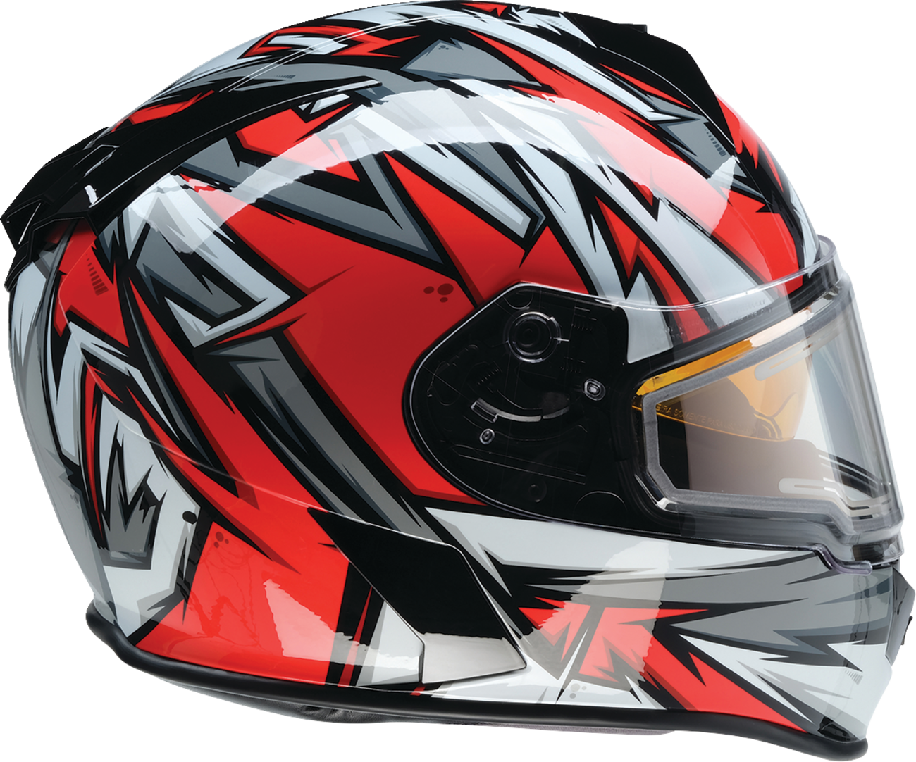 Z1R Warrant Snow Helmet - Neuron - Red/White - Large 0101-17220