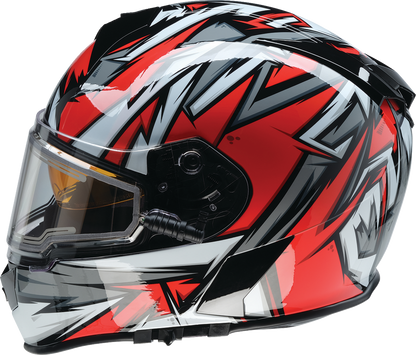 Z1R Warrant Snow Helmet - Neuron - Red/White - Large 0101-17220