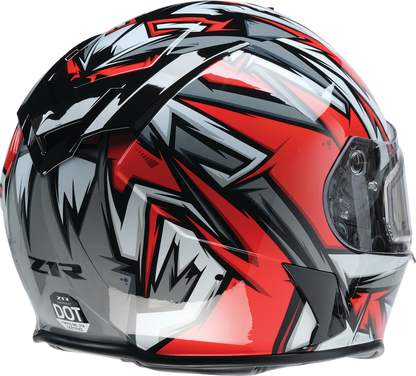 Z1R Warrant Snow Helmet - Neuron - Red/White - XL 0101-17221
