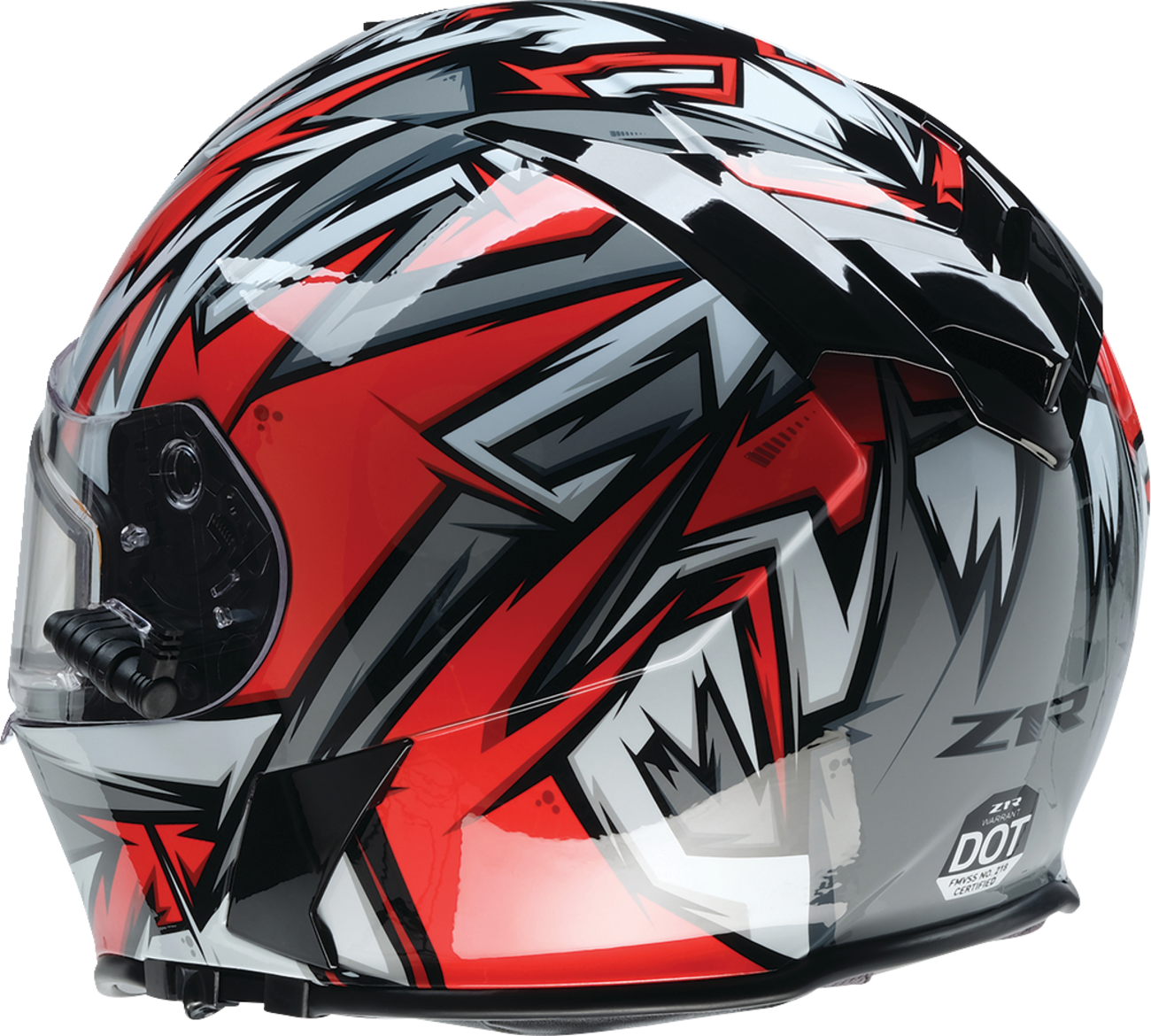 Z1R Warrant Snow Helmet - Neuron - Red/White - Medium 0101-17219