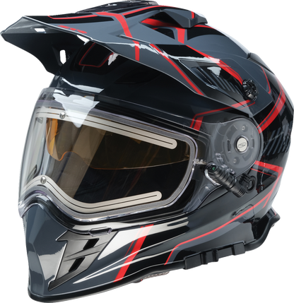 Z1R Range 2.0 Snow Helmet - Rotor - Black/Red - Large 0101-17232