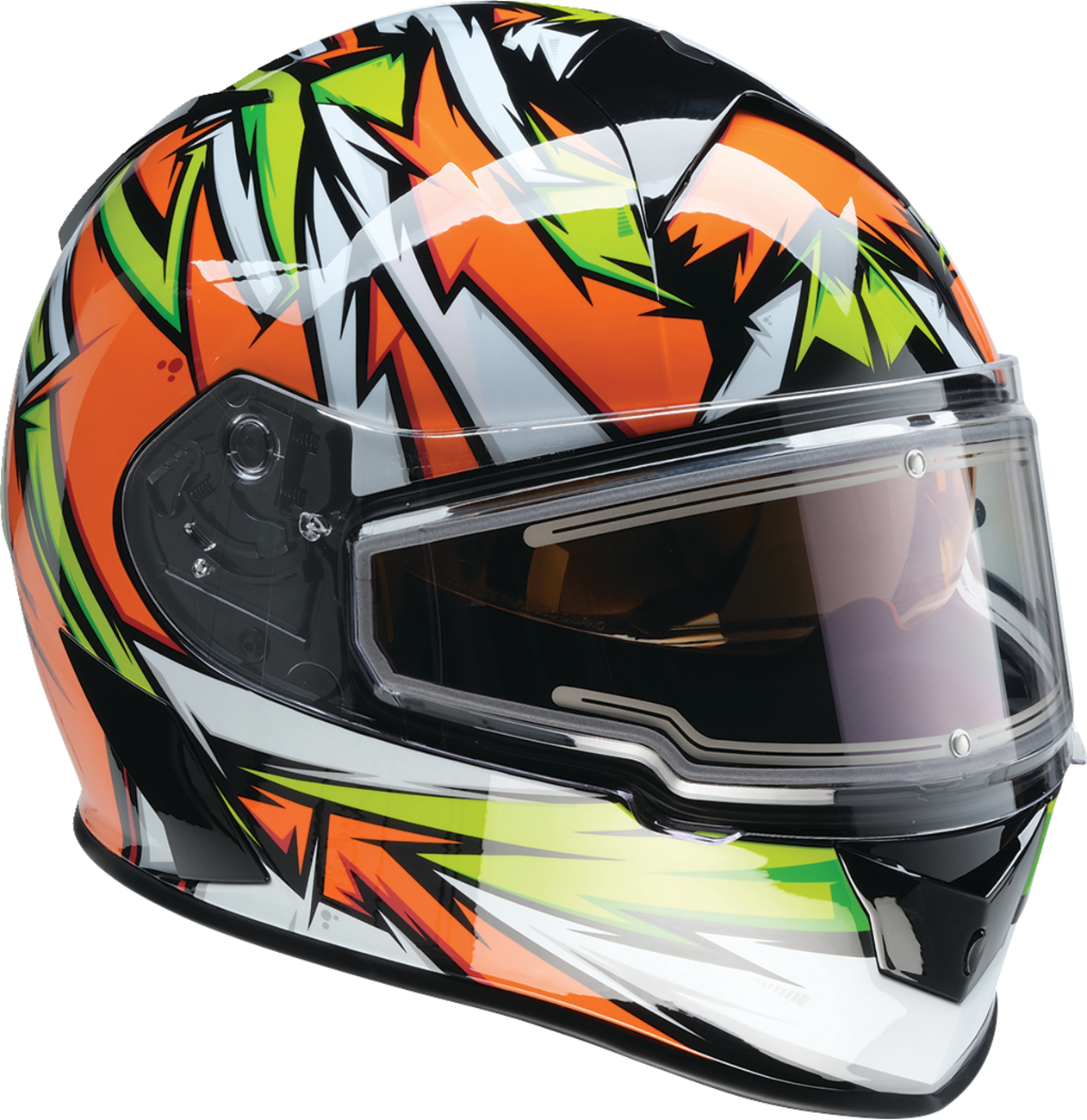 Z1R Warrant Snow Helmet - Neuron - Orange/Green - Small 0101-17224