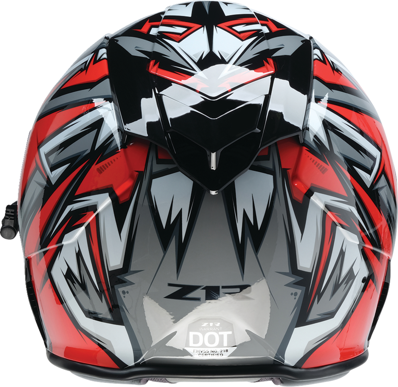 Z1R Warrant Snow Helmet - Neuron - Red/White - Large 0101-17220