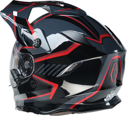 Z1R Range 2.0 Snow Helmet - Rotor - Black/Red - 2XL 0101-17234