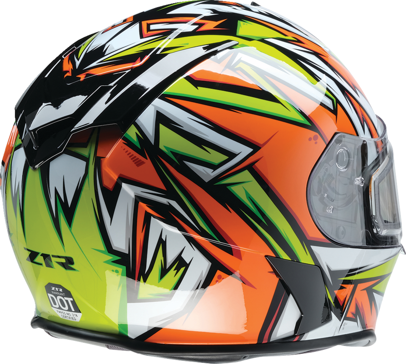 Z1R Warrant Snow Helmet - Neuron - Orange/Green - Small 0101-17224