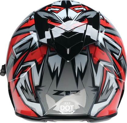 Z1R Warrant Snow Helmet - Neuron - Red/White - 2XL 0101-17222