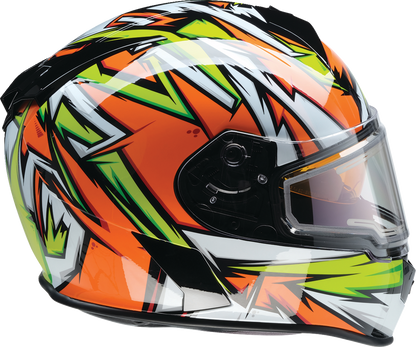 Z1R Warrant Snow Helmet - Neuron - Orange/Green - Large 0101-17226