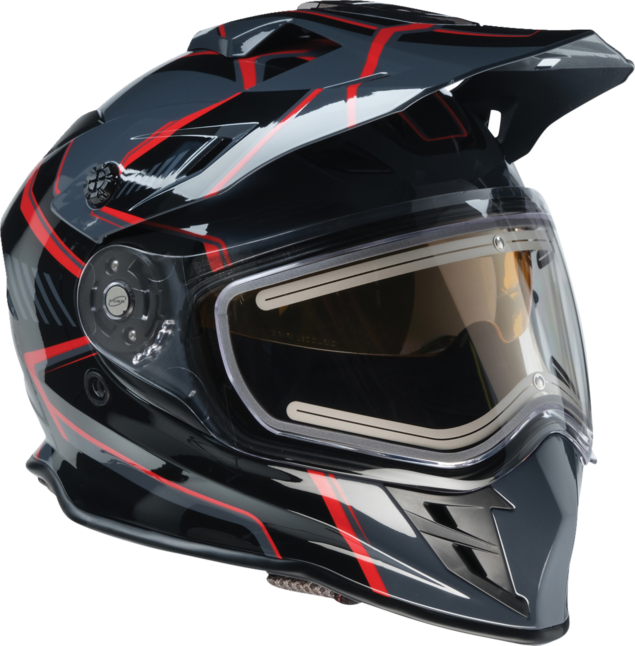 Z1R Range 2.0 Snow Helmet - Rotor - Black/Red - Small 0101-17230