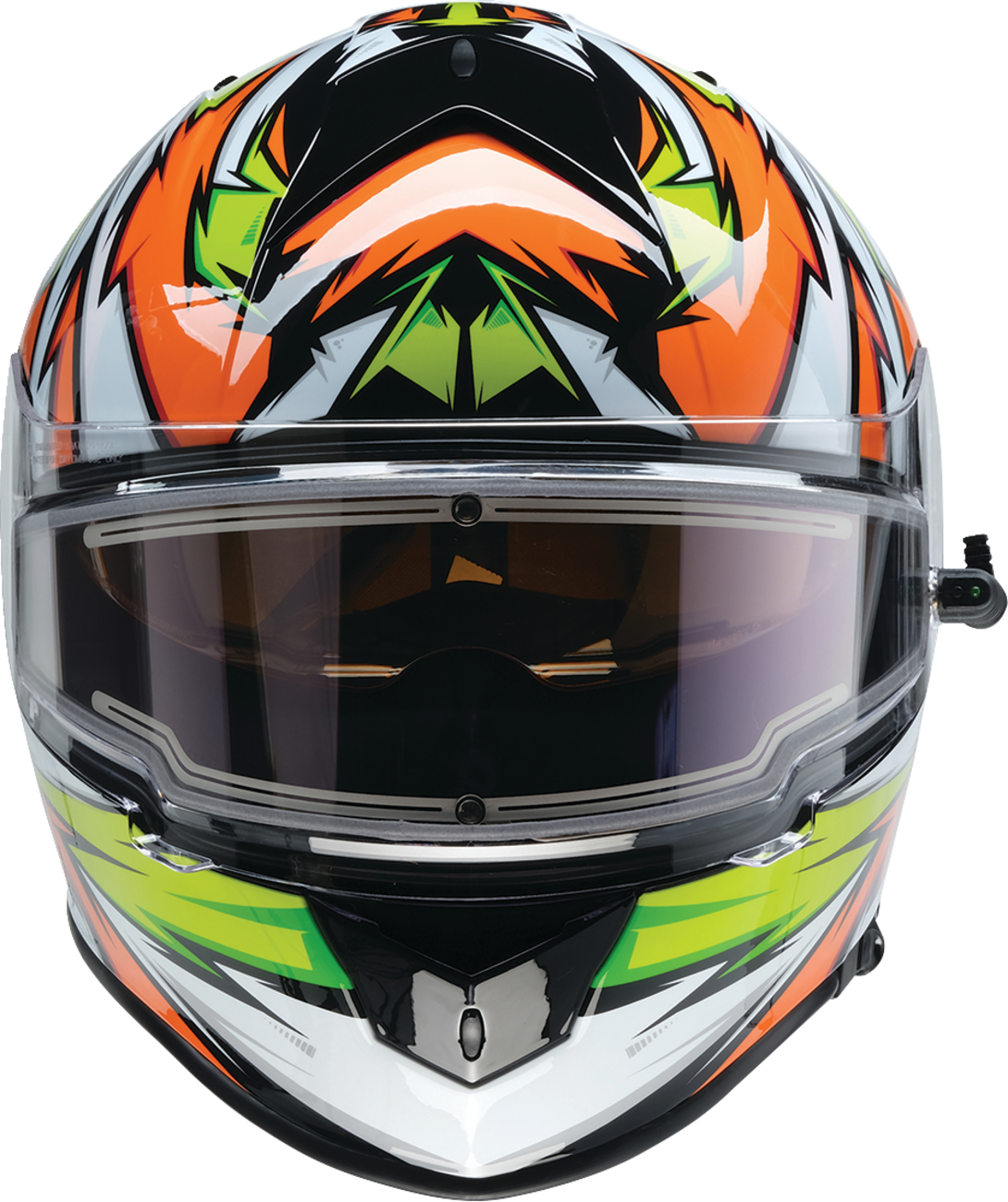 Z1R Warrant Snow Helmet - Neuron - Orange/Green - XL 0101-17227