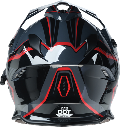 Z1R Range 2.0 Snow Helmet - Rotor - Black/Red - Small 0101-17230