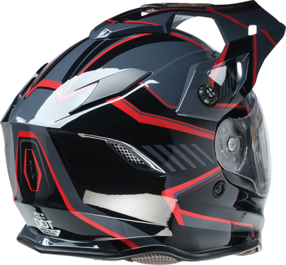 Z1R Range 2.0 Snow Helmet - Rotor - Black/Red - XL 0101-17233