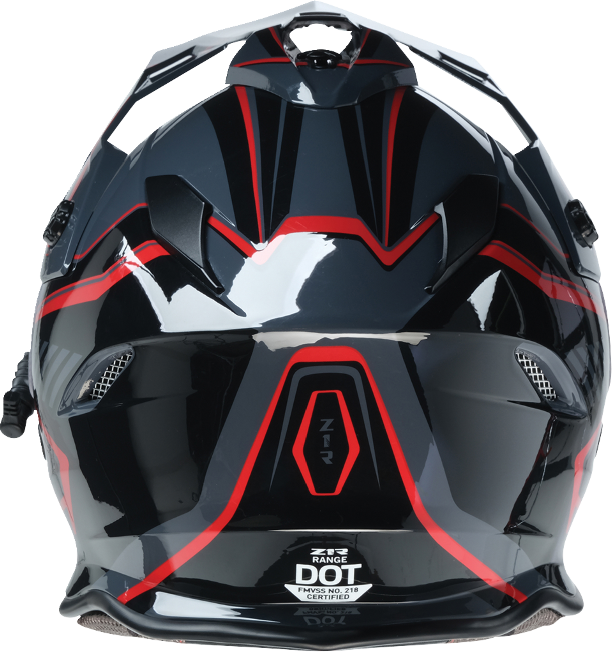 Z1R Range 2.0 Snow Helmet - Rotor - Black/Red - Medium 0101-17231
