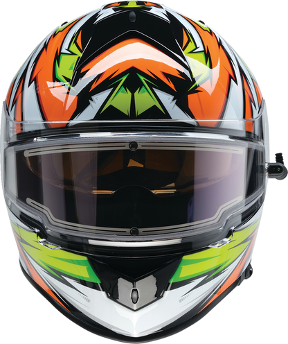 Z1R Warrant Snow Helmet - Neuron - Orange/Green - Small 0101-17224