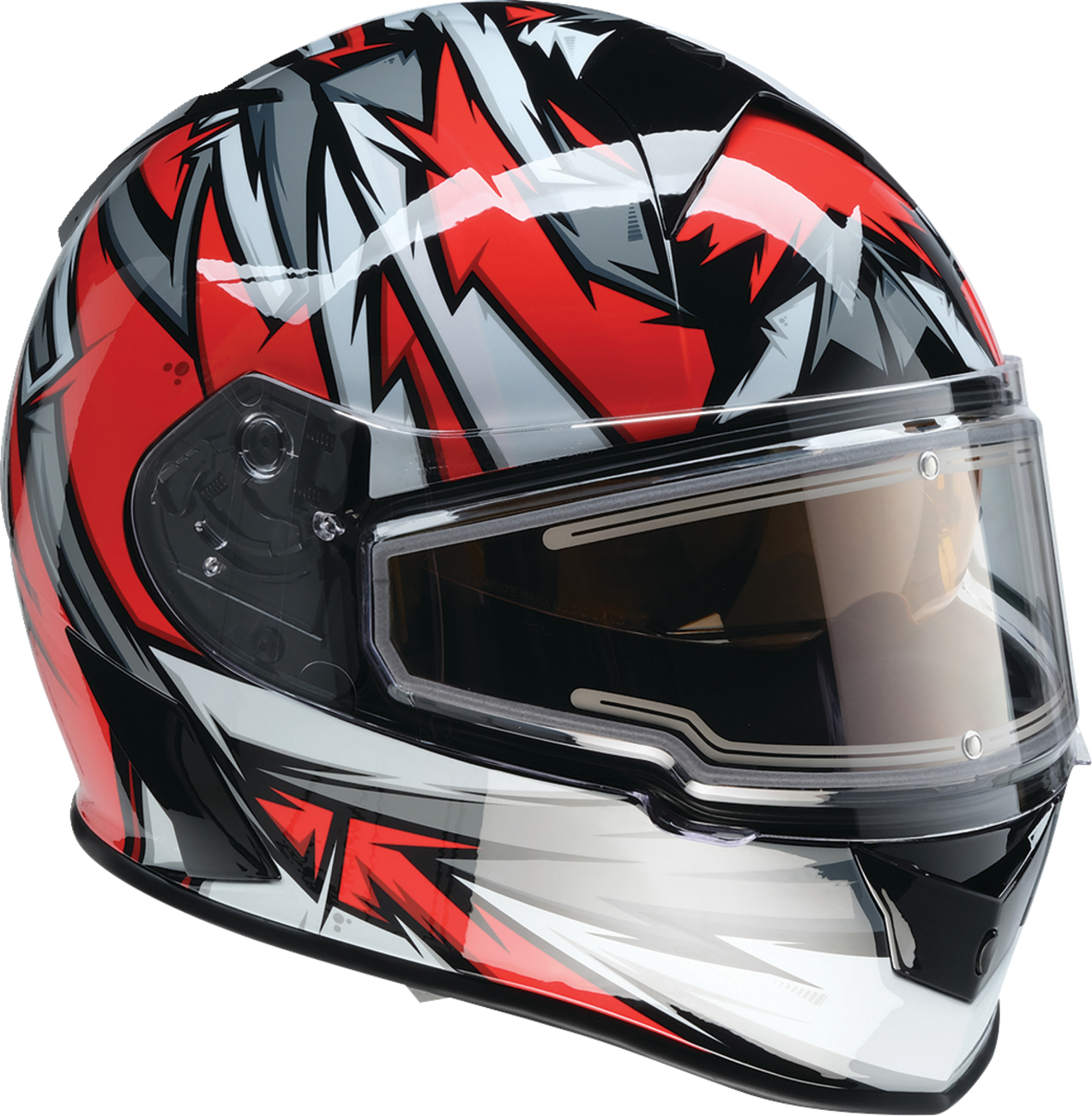 Z1R Warrant Snow Helmet - Neuron - Red/White - 2XL 0101-17222