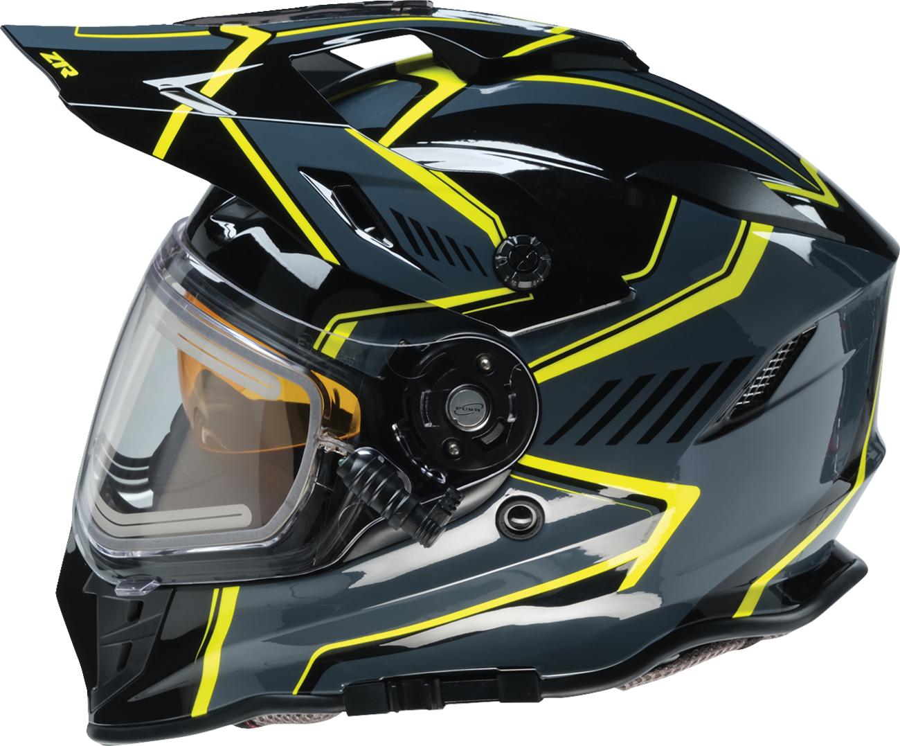 Z1R Range 2.0 Snow Helmet - Rotor - Black/Hi-Viz - Large 0101-17244