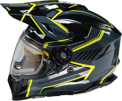 Z1R Range 2.0 Snow Helmet - Rotor - Black/Hi-Viz - XL 0101-17245