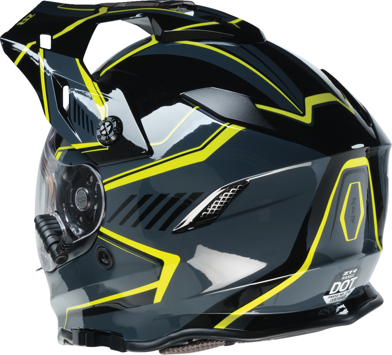 Z1R Range 2.0 Snow Helmet - Rotor - Black/Hi-Viz - 2XL 0101-17246