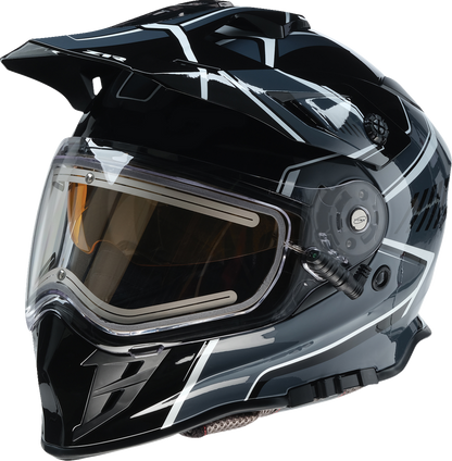 Z1R Range 2.0 Snow Helmet - Rotor - Gray/White - Large 0101-17250