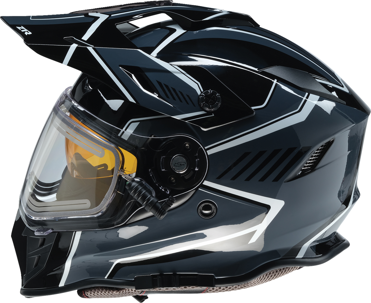 Z1R Range 2.0 Snow Helmet - Rotor - Gray/White - Large 0101-17250
