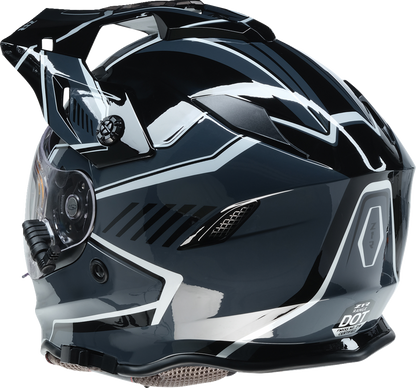 Z1R Range 2.0 Snow Helmet - Rotor - Gray/White - Large 0101-17250