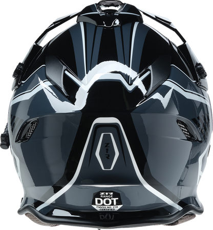 Z1R Range 2.0 Snow Helmet - Rotor - Gray/White - Large 0101-17250