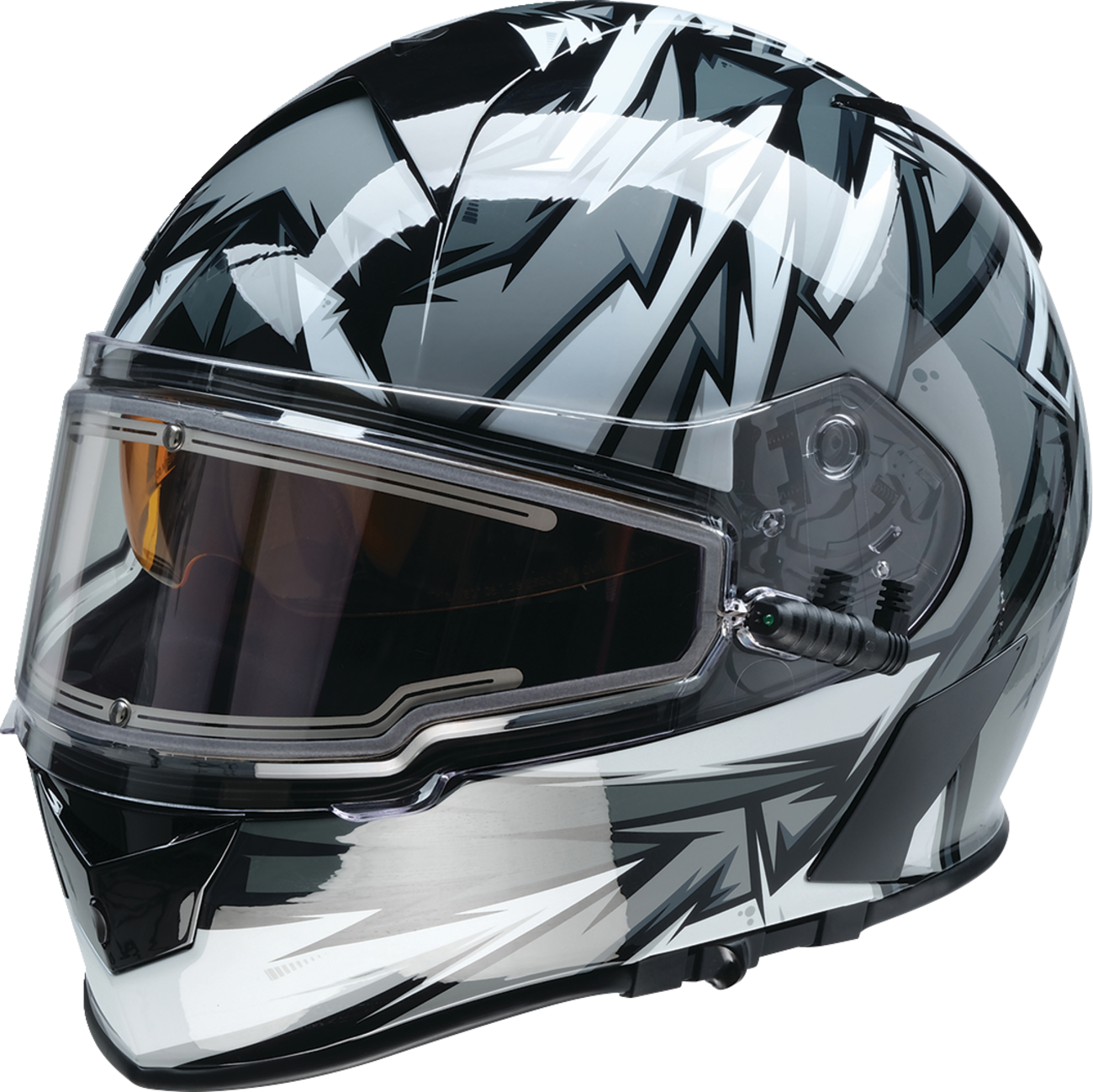 Z1R Warrant Snow Helmet - Neuron - Gray/White - XS 0101-17203