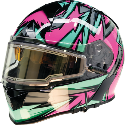 Z1R Warrant Snow Helmet - Neuron - Pink/Teal - XS 0101-17209