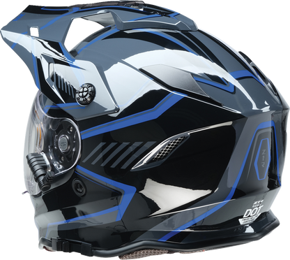Z1R Range 2.0 Snow Helmet - Rotor - Black/Blue - Large 0101-17256