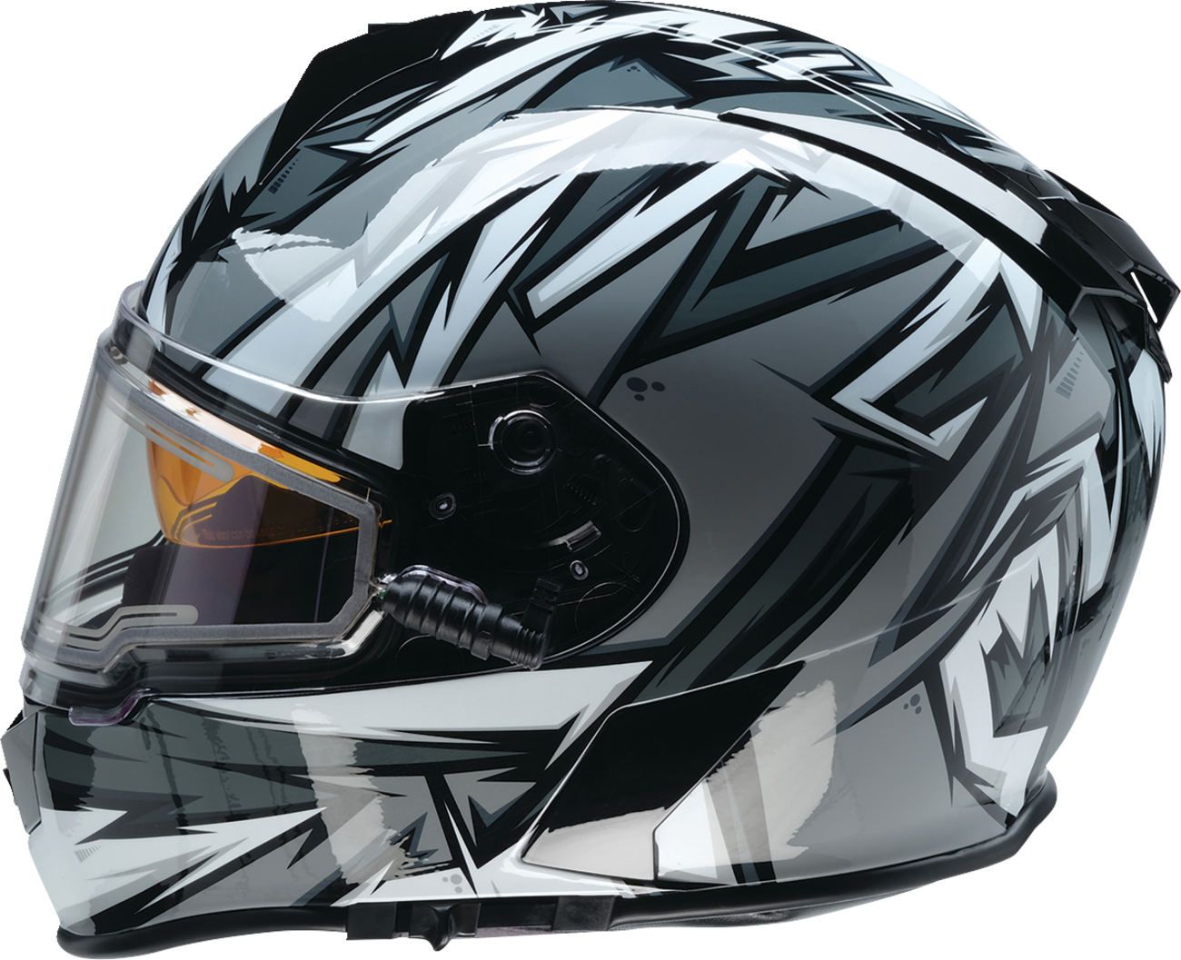 Z1R Warrant Snow Helmet - Neuron - Gray/White - Large 0101-17206