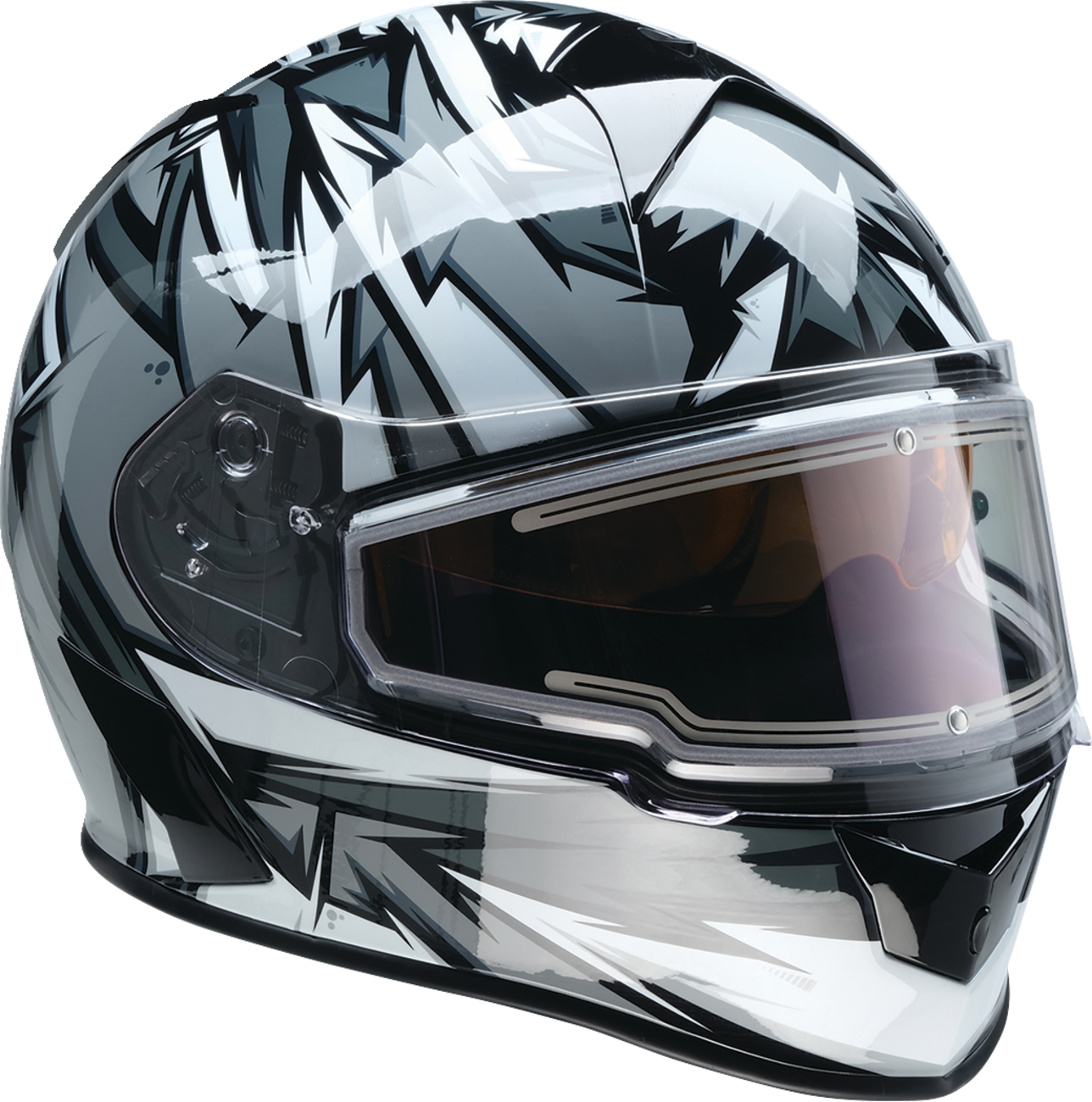 Z1R Warrant Snow Helmet - Neuron - Gray/White - Medium 0101-17205