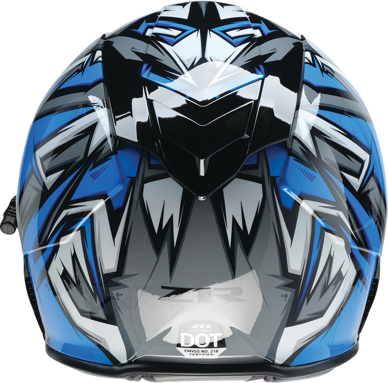 Z1R Warrant Snow Helmet - Neuron - Blue/White - Large 0101-17200