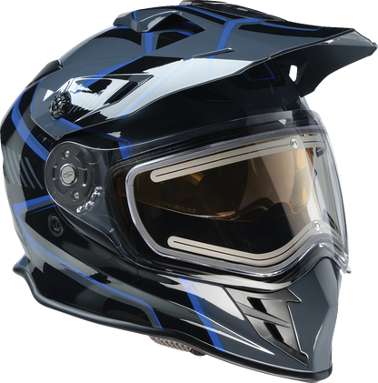 Z1R Range 2.0 Snow Helmet - Rotor - Black/Blue - Large 0101-17256