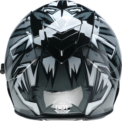 Z1R Warrant Snow Helmet - Neuron - Gray/White - Medium 0101-17205