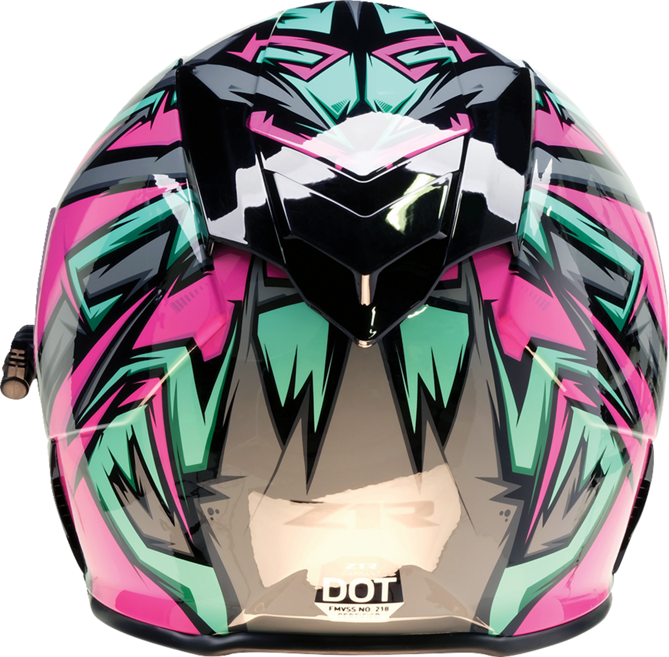 Z1R Warrant Snow Helmet - Neuron - Pink/Teal - XS 0101-17209