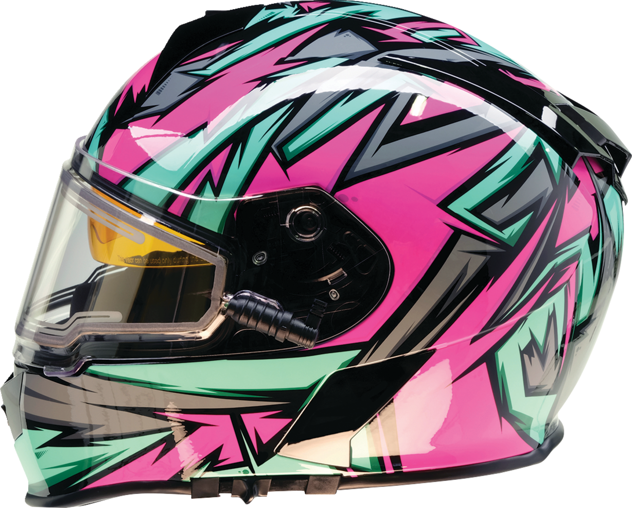 Z1R Warrant Snow Helmet - Neuron - Pink/Teal - Small 0101-17210