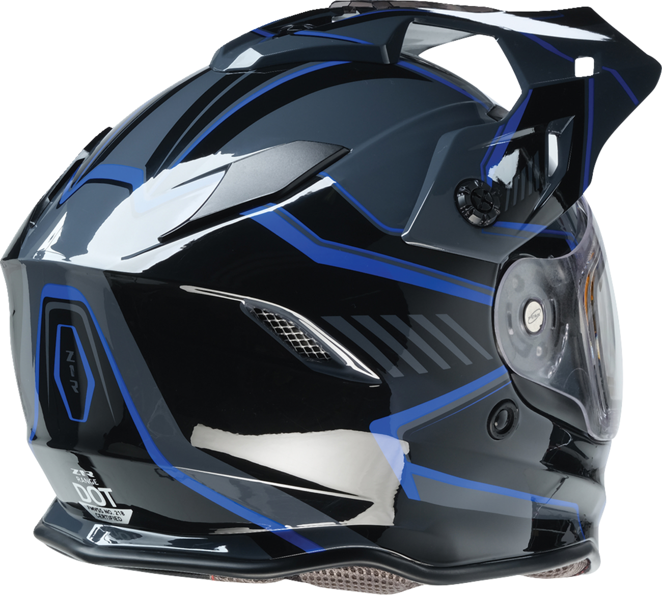 Z1R Range 2.0 Snow Helmet - Rotor - Black/Blue - Medium 0101-17255