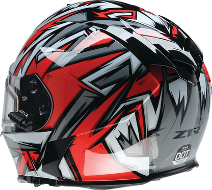 Z1R Warrant Snow Helmet - Neuron - Red/White - Small 0101-17218