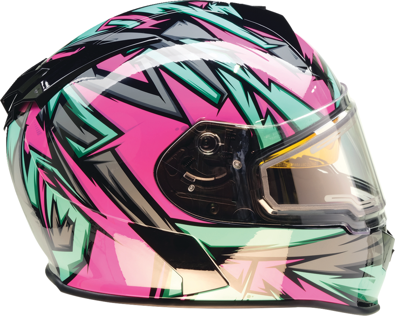 Z1R Warrant Snow Helmet - Neuron - Pink/Teal - XL 0101-17215