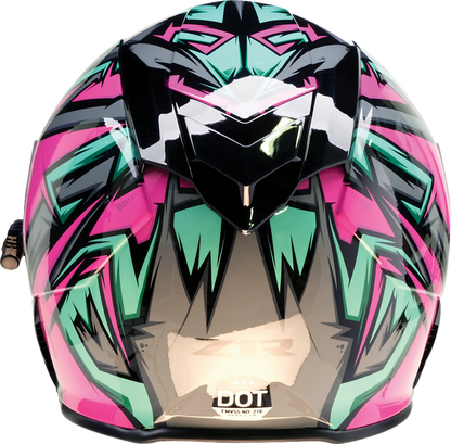 Z1R Warrant Snow Helmet - Neuron - Pink/Teal - XL 0101-17215