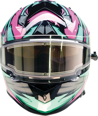 Z1R Warrant Snow Helmet - Neuron - Pink/Teal - Large 0101-17214