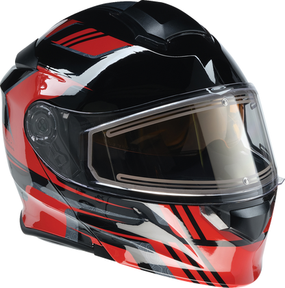 Z1R Solaris 2.0 Helmet - First Tracks - Electric - Dual Pane - Black/Red - Small 0120-0826