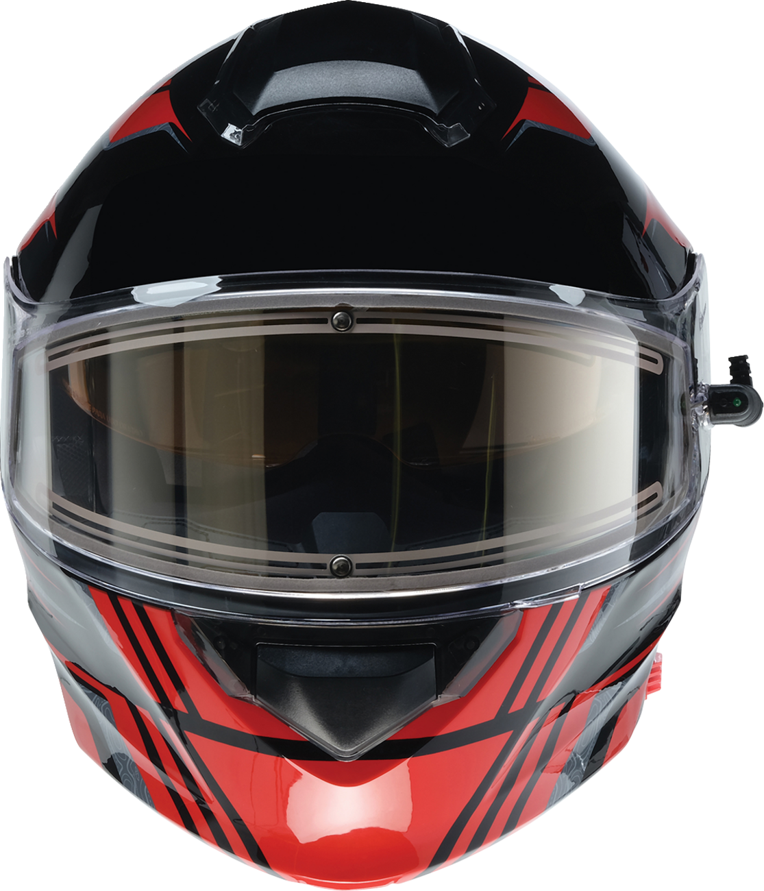 Z1R Solaris 2.0 Helmet - First Tracks - Electric - Dual Pane - Black/Red - XL 0120-0829