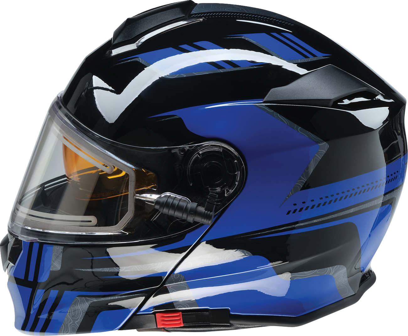 Z1R Solaris 2.0 Helmet - First Tracks - Electric - Dual Pane - Black/Blue - XS 0120-0831